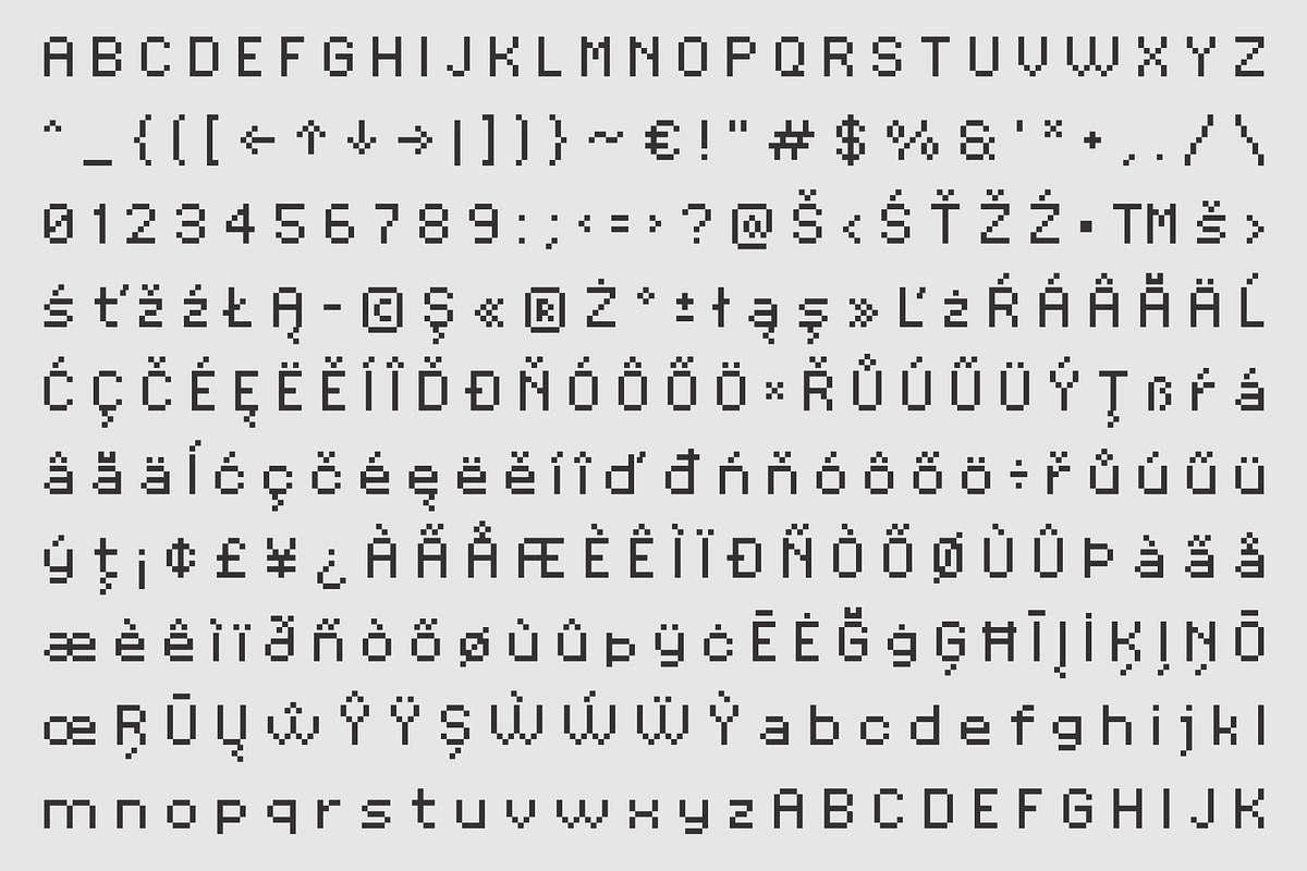 Sp Vixel, a Sans Serif Font by Sup.Port Studio (Photo 6 of 11)