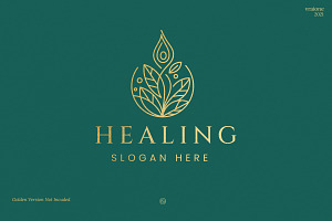 Healing Logo Template