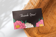 Floral wedding card backgrounds set, a Decorative Illustration by Good Studio (Thumbnail 10 of 10)