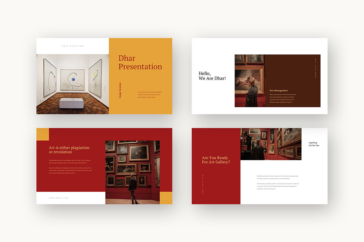 Dhar : Art Gallery Keynote, a Presentation Template by Punkl Camp (Photo 2 of 16)