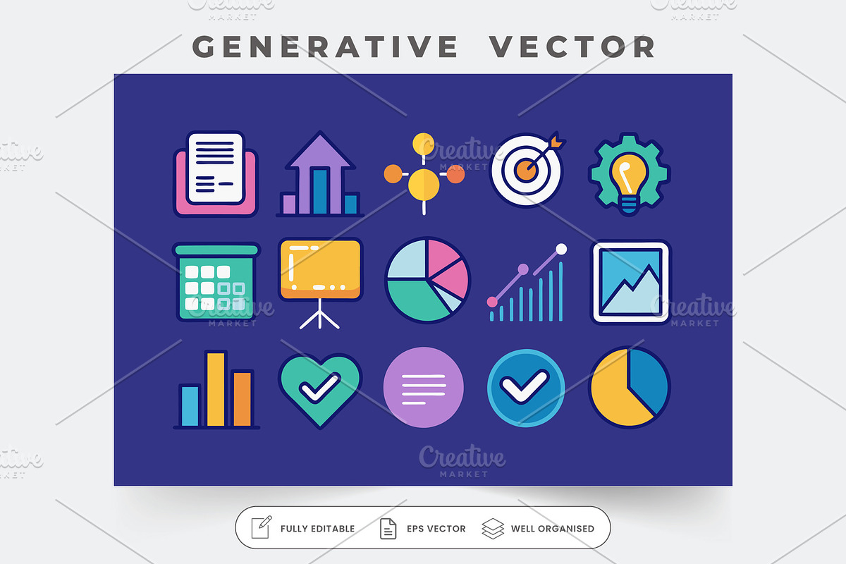 Various icons representing different, a Graphic by Iftikhar Alam