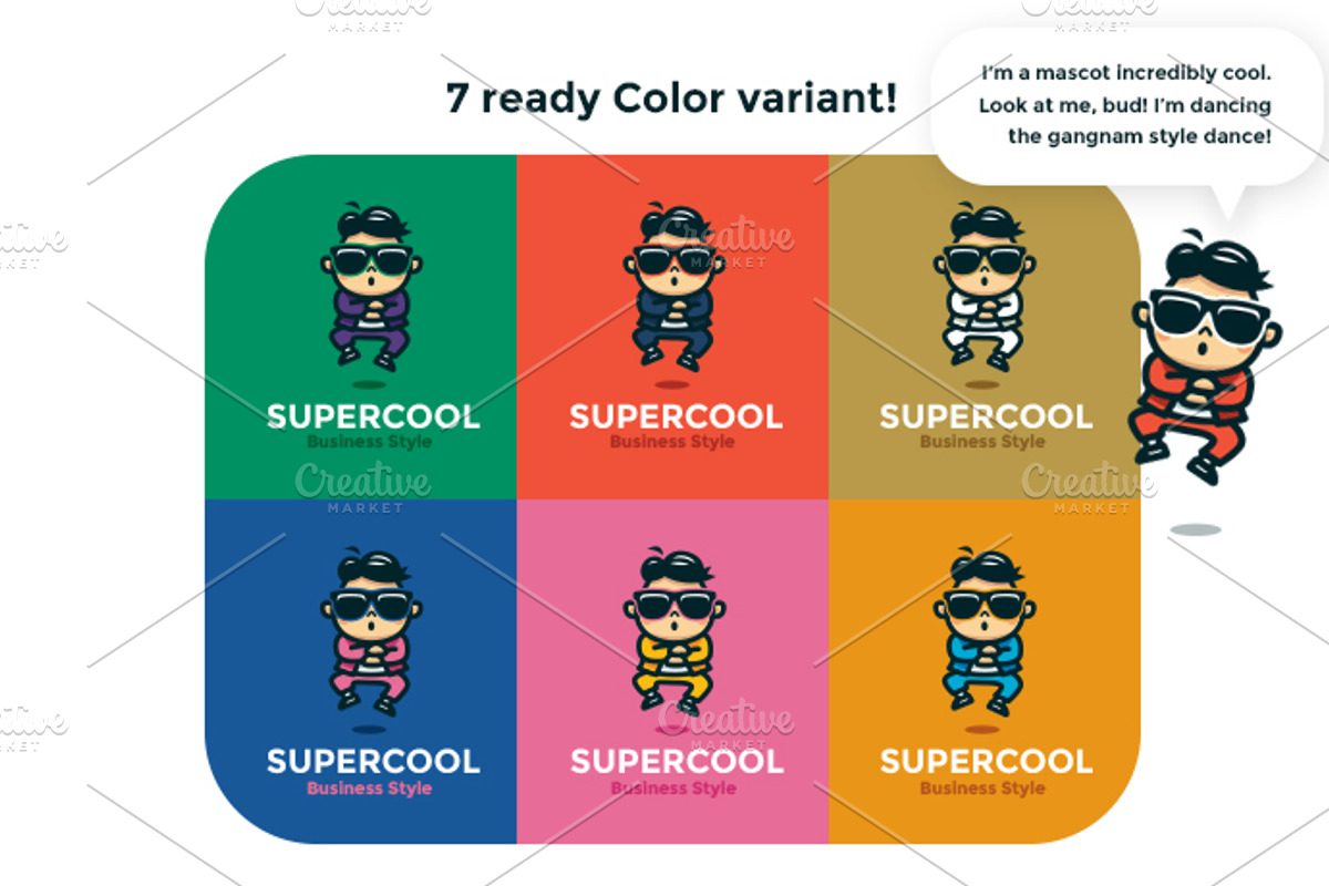 Supercool Business Style Logo, a Branding & Logo Template by Manudesign (Photo 3 of 3)