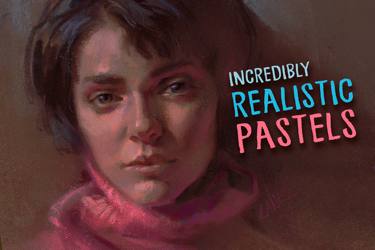 The Pastel Pro Pack, a Brush Add-On by Lane Draws (Photo 3 of 8)