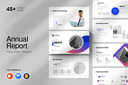 Annual Report Presentation Template, a Presentation Template by GenerousArt (Thumbnail 1 of 8)