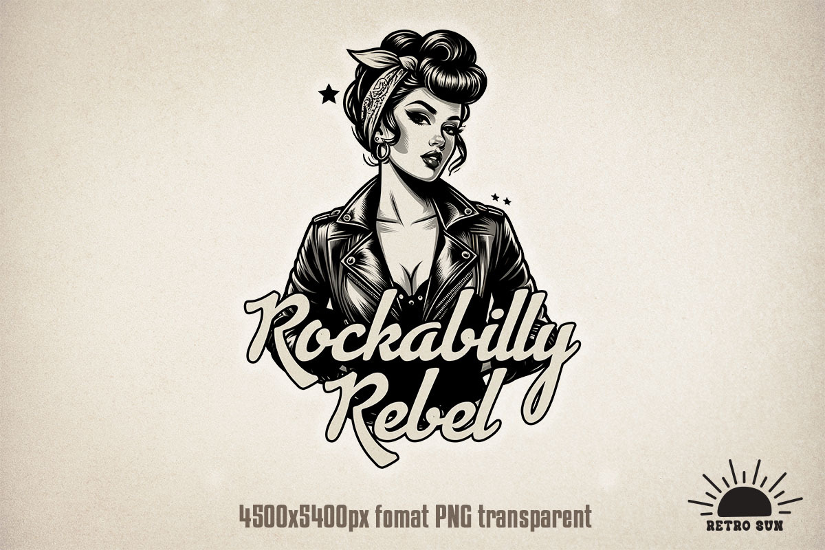 Retro Pin-Up Sublimation Bundle, an Object Graphic by GlitterCraft (Photo 9 of 20)