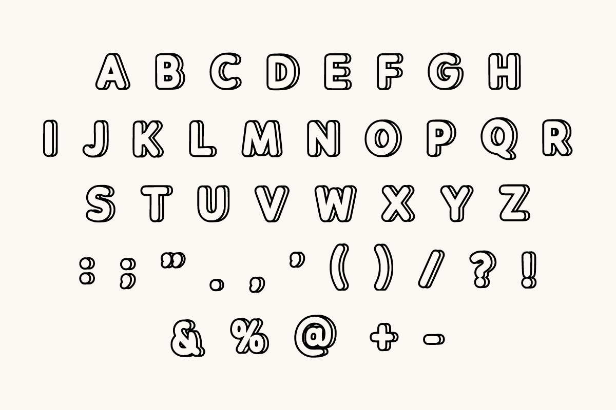Crazy Donut, a Handwritten Font by Fourteen Letter (Photo 5 of 9)