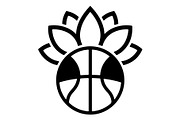 Lotus Flower Basketball, an Object Graphic by Gfx_Store (Thumbnail 7 of 16)