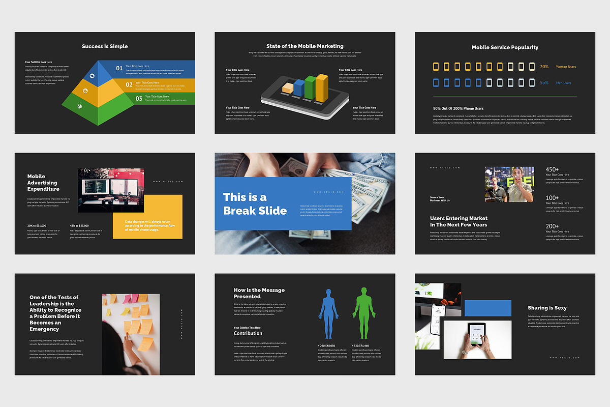 Negio : Mobile Promo Keynote, a Presentation Template by Punkl Camp (Photo 7 of 9)