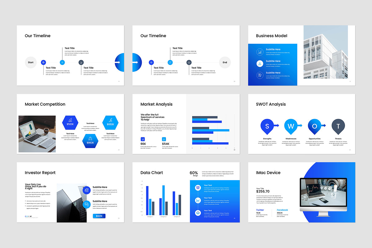 Modern Investor Pitch Deck preview 8