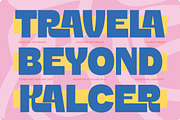 Dr Boysk Modern Pop Display Font, a Sans Serif Font by timelesstype.co (Thumbnail 5 of 15)