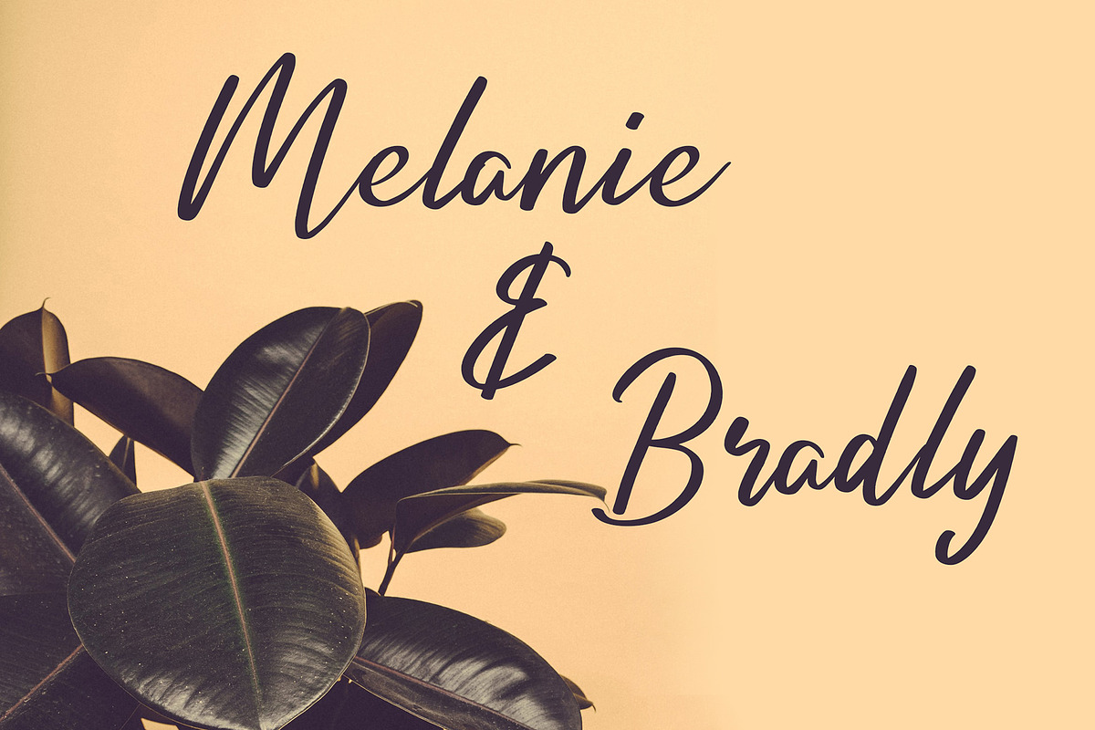 Sangit Modern Script Font, a Script Font by Formatika Studio (Photo 5 of 6)