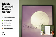 Black Framed Poster 2x3 PSD Mockup, a Household Mockup by Julian Adams (Thumbnail 2 of 3)