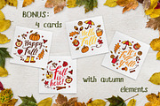 Hand-sketched fall season cards, an Illustration by AV Design (Thumbnail 6 of 6)
