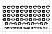 Paws OTF PNG SVG, a Symbol Font by DREAMs Soul G. (Thumbnail 3 of 4)