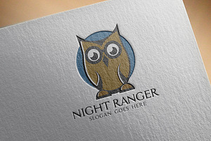 Owl Logo Template