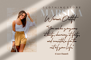 Alatheen Monoline Script style font, a Script Font by mahstudios (Thumbnail 3 of 8)