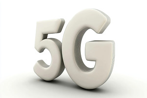High internet speed 5G, network communication, a Technology Photo by AlyaAnd