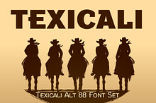 Texicali Alt 88 Font Set