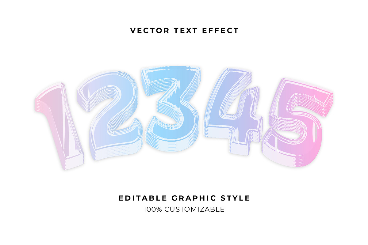 Transparent Gradient Text Effect preview 2