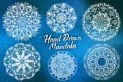 Hand Drawn Mandala, an Object Illustration by Papatongartist (Thumbnail 1 of 8)