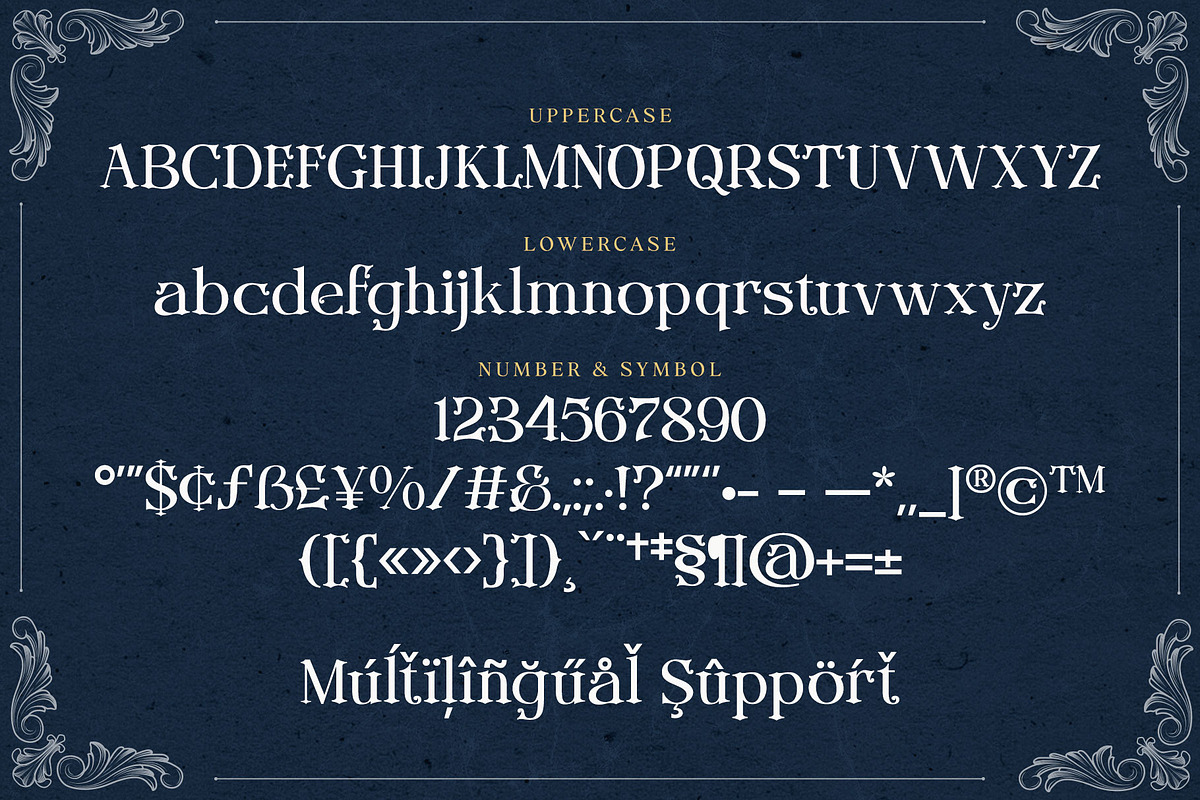 Rusty Store, a Blackletter Font by alit design (Photo 23 of 24)
