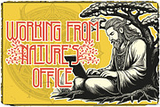 Druid Tree Display Font, a Serif Font by JumboDesign (Thumbnail 6 of 6)
