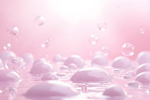 Feminine Glowing Soap Bubble Vector, a Photo by LOGOCREATIVE