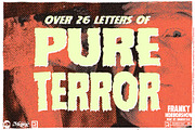 Franky Horrorshow - Monster Font, a Sans Serif Font by Remedy667 (Thumbnail 3 of 10)