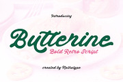 Butterine, a Handwritten Font by Nathatype (Thumbnail 1 of 11)