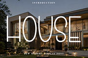 House, a Sans Serif Font by FreshTypeINK (Thumbnail 1 of 7)