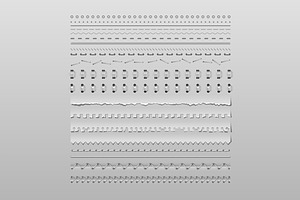Stitches and dividers