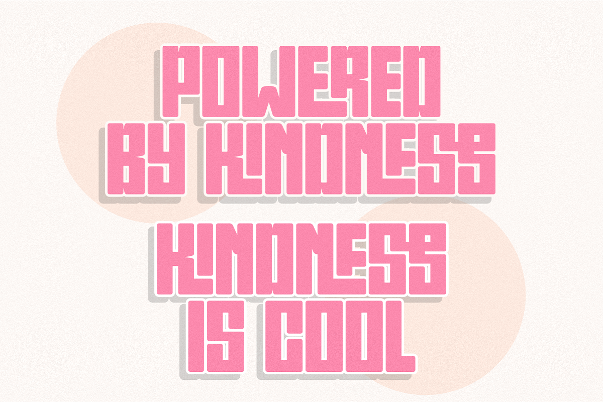 Kindness - Modern Sans Display Font, a Sans Serif Font by Pian45 Studio (Photo 5 of 8)