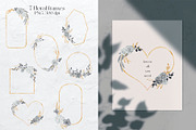 Mystic Lunar Florals Watercolor, an Illustration by Catch the Dream Art (Thumbnail 6 of 9)