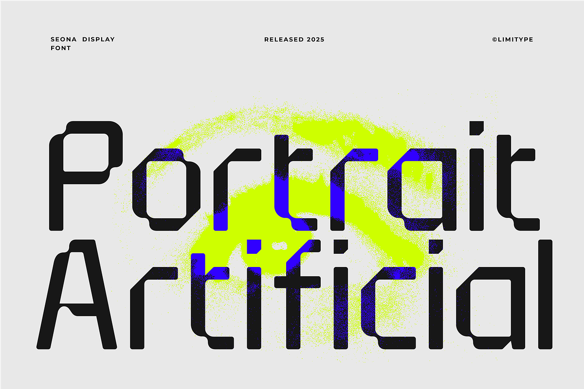 Seona - Futuristic Font, a Sans Serif Font by limitype (Photo 2 of 10)