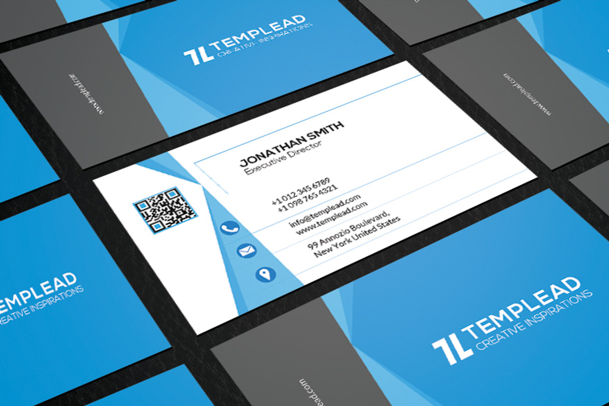 Corporate Business Card SE0328, a Card Template by annozio (Photo 3 of 3)