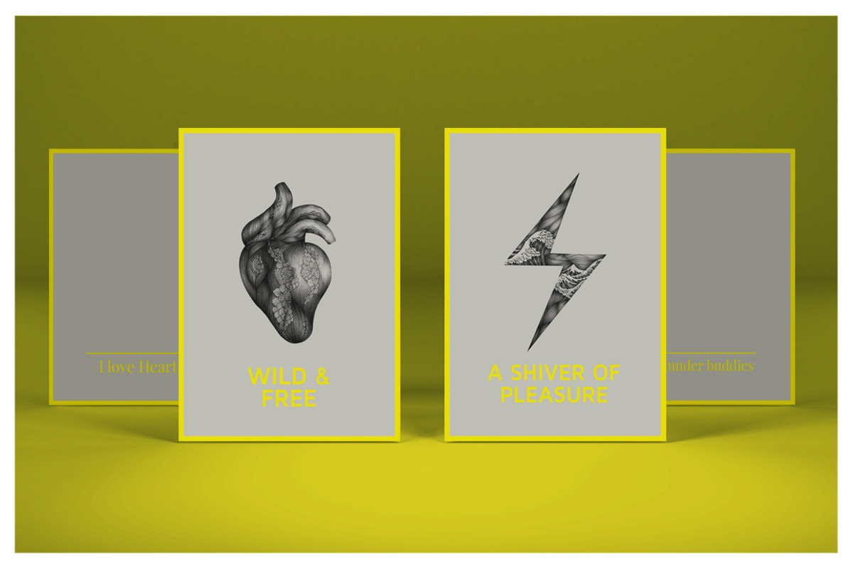 Thunder and Heart Postcard 02, a Flyer Template by Isbela  (Photo 3 of 5)