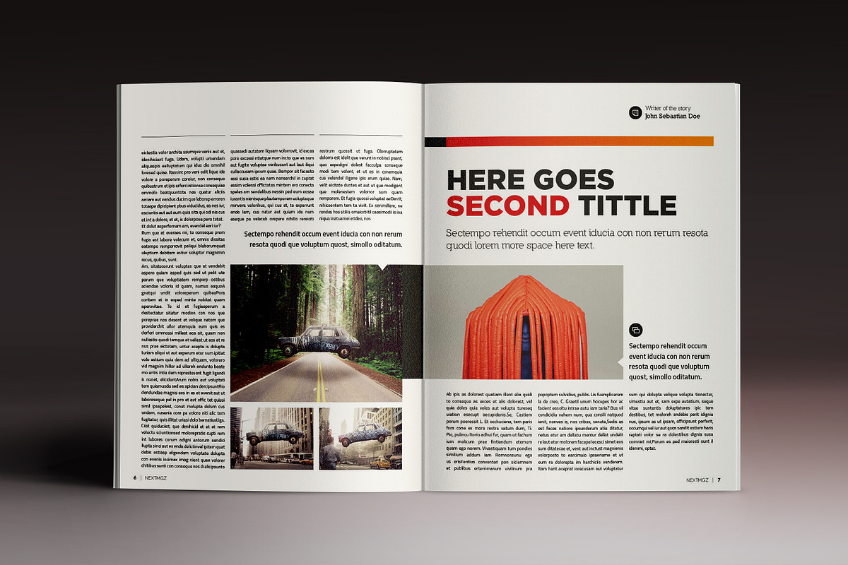 Des7gn Mgz, a Magazine Template by Luuqas Design (Photo 4 of 20)