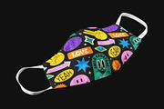 Retro Cartoon Label Pack, a Decorative Illustration by Dedraw Studio (Thumbnail 7 of 10)