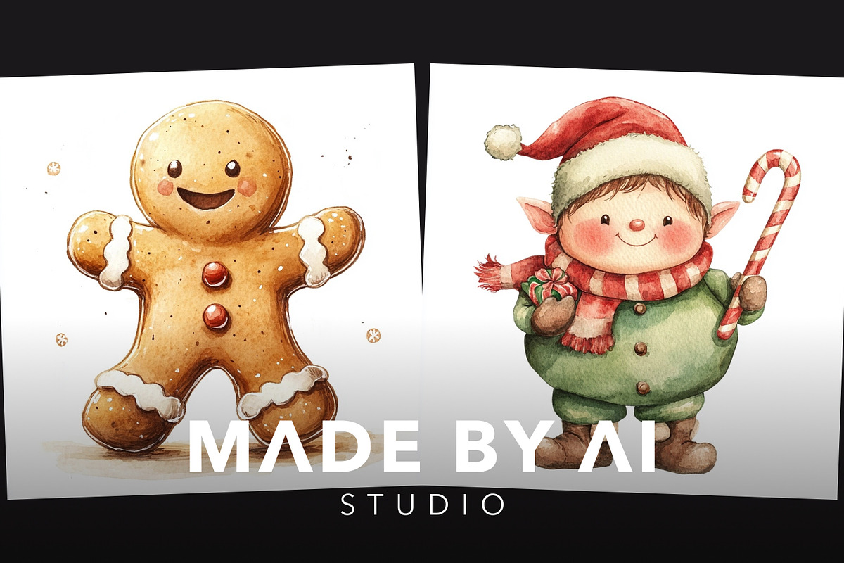 50 Christmas Characters Prompts, an Object Graphic by MadeByAI Studio (Photo 3 of 4)