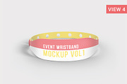 Event Wristband Mockup, a Product Mockup by visufactum (Thumbnail 5 of 8)