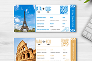 Editable Boarding Pass Template, a Card Template by YasdeyDesigns (Thumbnail 8 of 8)