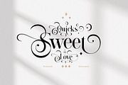 Quicks sweet love, a Serif Font by Areatype (Thumbnail 1 of 16)