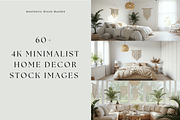 60+ 4K Minimalist Home Decor Bundle, an Architecture Photo by typeflair (Thumbnail 1 of 4)