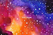 Watercolor Cosmic Backgrounds, a Texture Graphic by Stella's Graphic Supply (Thumbnail 3 of 6)