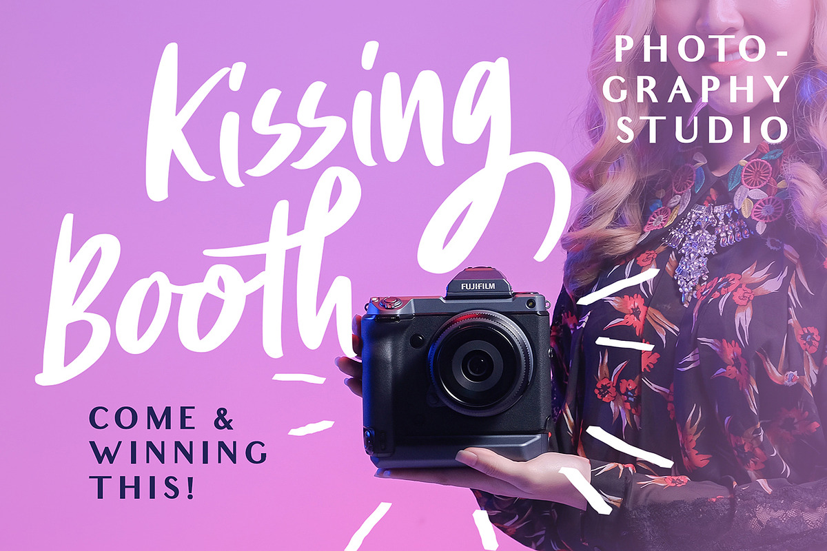 Rosydit - Handlettered Script Font preview 3