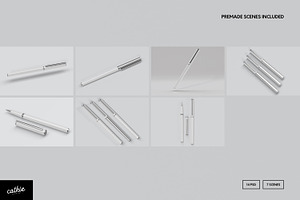 Elegant Pen Mockup Kit