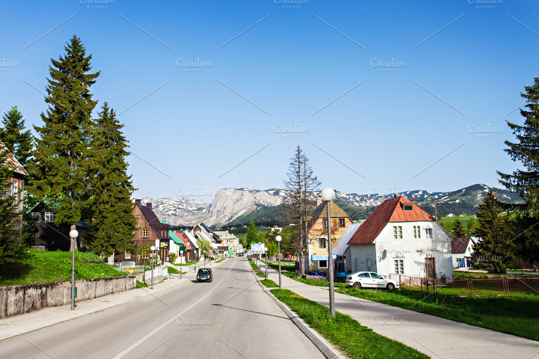 Zabljak street, a Photo by saiko3p