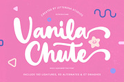 Vanila Chute Bold Handwritten Font, a Script Font by Letterena Studios Script (Thumbnail 1 of 20)