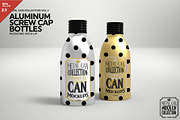 Aluminum Screw Cap Bottle Mockup, a Cups & Container Mockup by INCDesign (Thumbnail 1 of 9)
