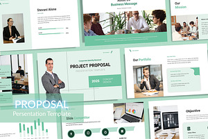 Project Proposal_Keynote&GSL, a Presentation Template by yanindesign